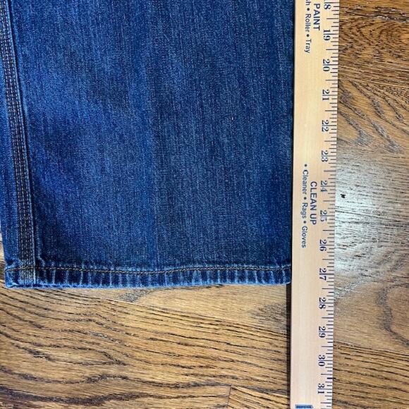 VTG Y2K Levis Silvertab Carpenter Denim Jeans Mens 36x32 Baggy Skater Grunge - Picture 5 of 9
